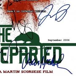 RARE-T The Departed Script Limited Signature Edition Studio Licensed Custom Frame Limited Edition Frames
