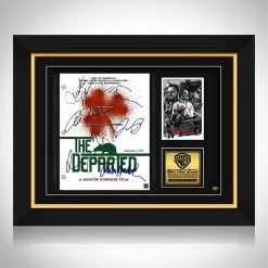 RARE-T The Departed Script Limited Signature Edition Studio Licensed Custom Frame Limited Edition Frames