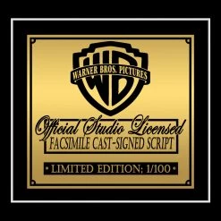 RARE-T The Departed Script Limited Signature Edition Studio Licensed Custom Frame Limited Edition Frames