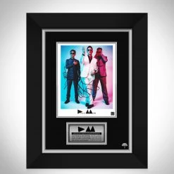 RARE-T Depeche Mode Band Photo Limited Signature Edition Studio Licensed Custom Frame Limited Edition Frames