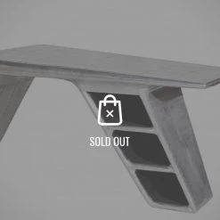 RARE-T World War II Vintage Aviator Line Furniture Desk