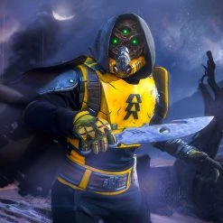 Wicked Swords & Props Destiny : Hunter Blade Knife Prop With Stand