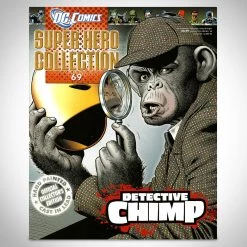 RARE-T Detective Chimp- Vintage DC Comics Numbered Statue / Chess Piece