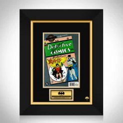 APW Batman 'The First Appearance Of Robin' Detective Comics #38 Hand-Signed By Stan Lee Custom Frame