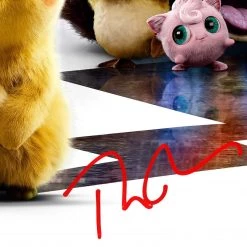 RARE-T Limited Edition Frames Detective Pikachu Ryan Reynolds Limited Signature Edition Studio Licensed Photo Custom Frame