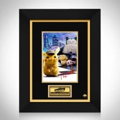 RARE-T Limited Edition Frames Detective Pikachu Ryan Reynolds Limited Signature Edition Studio Licensed Photo Custom Frame