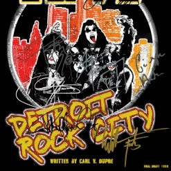 RARE-T Limited Edition Frames Kiss - Detroit Rock City Script Limited Signature Edition Studio Licensed Custom Frame