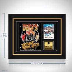 RARE-T Limited Edition Frames Kiss - Detroit Rock City Script Limited Signature Edition Studio Licensed Custom Frame
