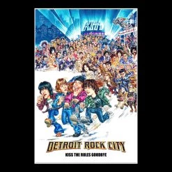 RARE-T Limited Edition Frames Kiss - Detroit Rock City Script Limited Signature Edition Studio Licensed Custom Frame