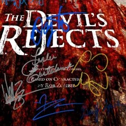 RARE-T Limited Edition Frames Devil's Rejects Script Limited Signature Edition Studio Licensed Custom Frame
