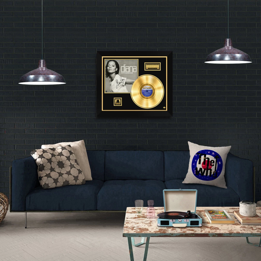 RARE-T Diana Ross - The Chic Organization Ltd. Mix Limited Signature Edition Studio Licensed Gold LP Custom Frame Limited Edition Frames 2 RARE-T Diana Ross - The Chic Organization Ltd. Mix Limited Signature Edition Studio Licensed Gold LP Custom Frame Limited Edition Frames
