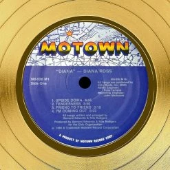 RARE-T Diana Ross - The Chic Organization Ltd. Mix Limited Signature Edition Studio Licensed Gold LP Custom Frame Limited Edition Frames 16 RARE-T Diana Ross - The Chic Organization Ltd. Mix Limited Signature Edition Studio Licensed Gold LP Custom Frame Limited Edition Frames