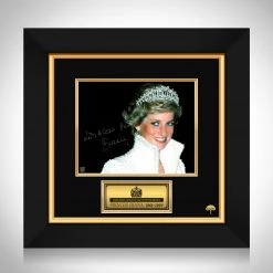 RARE-T Limited Edition Frames Princess Diana Memorial Photo Limited Signature Edition Licensed Custom Frame