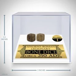 Best Of Egypt Bone Dice - Pair Of Ancient Roman Legionary Bone Dice - Circa 250 AD Custom Museum Display 11 Best Of Egypt Bone Dice - Pair Of Ancient Roman Legionary Bone Dice - Circa 250 AD Custom Museum Display