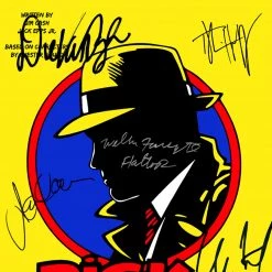RARE-T Dick Tracy Script Limited Signature Edition Studio Licensed Custom Frame Limited Edition Frames