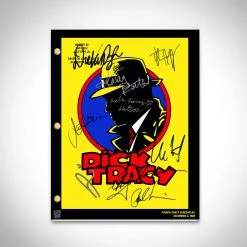 RARE-T Dick Tracy Script Limited Signature Edition Studio Licensed Custom Frame Limited Edition Frames