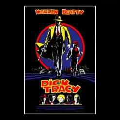 RARE-T Dick Tracy Script Limited Signature Edition Studio Licensed Custom Frame Limited Edition Frames