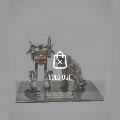 Collectible Statues Rare-T Exclusive '1984 2X Transformers Dinobot Grimlock' Museum Display