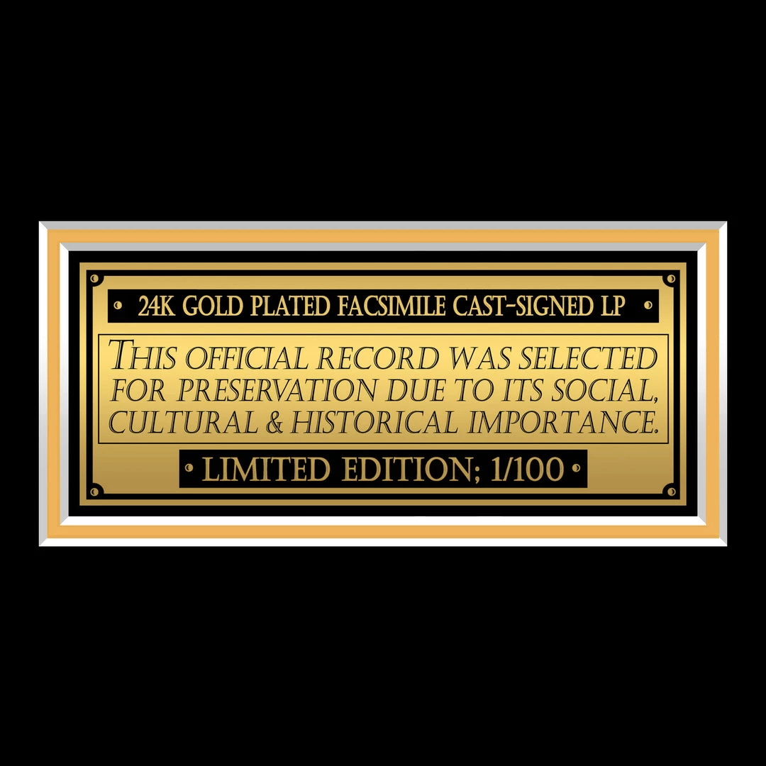 RARE-T Dirty Dancing Motion Picture Soundtrack Gold LP Limited Signature Edition Licensed Custom Frame Limited Edition Frames 8 RARE-T Dirty Dancing Motion Picture Soundtrack Gold LP Limited Signature Edition Licensed Custom Frame Limited Edition Frames
