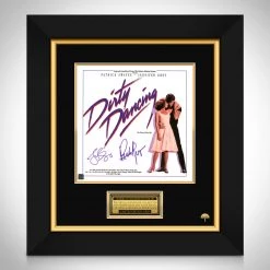 RARE-T Limited Edition Frames Dirty Dancing Movie Soundtrack LP Cover Limited Signature Edition Studio Licensed Custom Frame