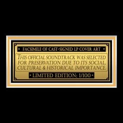 RARE-T Limited Edition Frames Dirty Dancing Movie Soundtrack LP Cover Limited Signature Edition Studio Licensed Custom Frame