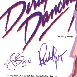 RARE-T Limited Edition Frames Dirty Dancing Motion Picture Soundtrack Platinum LP Limited Signature Edition Licensed Custom Frame