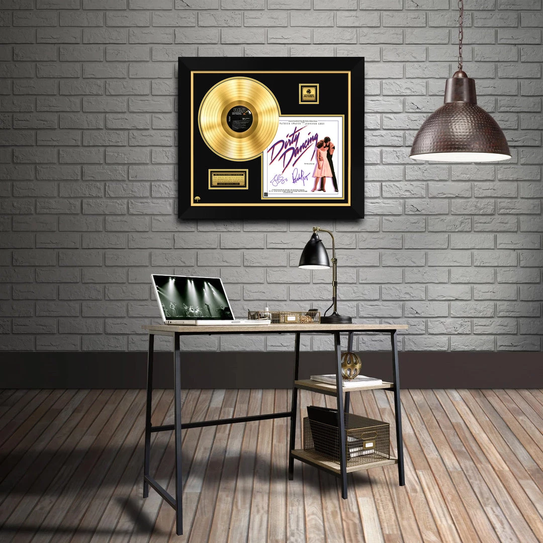 RARE-T Dirty Dancing Motion Picture Soundtrack Gold LP Limited Signature Edition Licensed Custom Frame Limited Edition Frames 6 RARE-T Dirty Dancing Motion Picture Soundtrack Gold LP Limited Signature Edition Licensed Custom Frame Limited Edition Frames