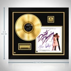 RARE-T Dirty Dancing Motion Picture Soundtrack Gold LP Limited Signature Edition Licensed Custom Frame Limited Edition Frames 17 RARE-T Dirty Dancing Motion Picture Soundtrack Gold LP Limited Signature Edition Licensed Custom Frame Limited Edition Frames
