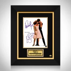 RARE-T Dirty Dancing Patrick Swayze & Jennifer Grey Movie Photo Limited Signature Edition Licensed Custom Frame Limited Edition Frames