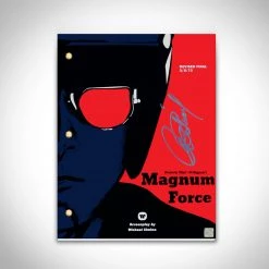 RARE-T Limited Edition Frames Dirty Harry Movie Transcript Limited Signature Edition Studio Licensed Custom Frame