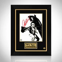 RARE-T Dirty Harry 'Magnum Force' Limited Signature Edition Studio Licensed Photo Custom Frame Limited Edition Frames