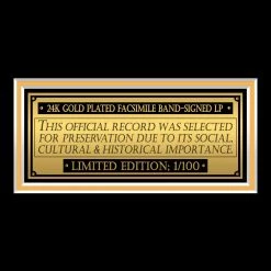 Rare-T Disturbed Ten Thousand Fists Limited Signature Edition Studio Licensed Gold LP Custom Frame Limited Edition Frames 24 Rare-T Disturbed Ten Thousand Fists Limited Signature Edition Studio Licensed Gold LP Custom Frame Limited Edition Frames
