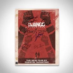 RARE-T Django Unchained Script Limited Signature Edition Studio Licensed Custom Frame