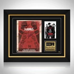 RARE-T Django Unchained Script Limited Signature Edition Studio Licensed Custom Frame