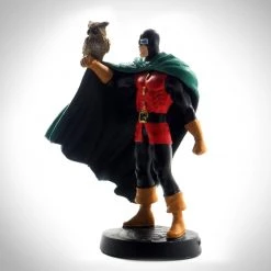 RARE-T Collectible Statues Doctor Mid-Nite- Vintage DC Comics Numbered Statue / Chess Piece