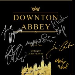 RARE-T Downton Abbey Script Limited Signature Edition Studio Licensed Custom Frame 16 RARE-T Downton Abbey Script Limited Signature Edition Studio Licensed Custom Frame