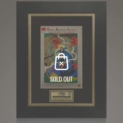 APW Doctor Strange Milestone Edition #1 Comic Book Hand-Signed By Benedict Cumberbatch & Stan Lee Custom Frame Signed Memorabilia