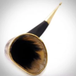 BEN - SKULL STORE Ancient Artifacts Viking Drinking Bull Horn With Custom Stand