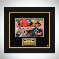 RARE-T Limited Edition Frames The Dukes Of Hazzard General Lee Photo Limited Signature Edition Custom Frame