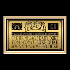 RARE-T Limited Edition Frames The Dukes Of Hazzard General Lee Photo Limited Signature Edition Custom Frame 13 RARE-T Limited Edition Frames The Dukes Of Hazzard General Lee Photo Limited Signature Edition Custom Frame