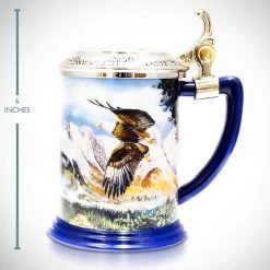 RARE-T Eagle Preserve Vintage Collector Beer Stein/Tankard
