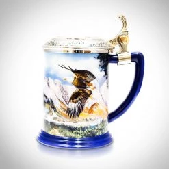 RARE-T Eagle Preserve Vintage Collector Beer Stein/Tankard