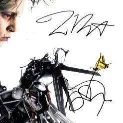 RARE-T Edward Scissorhands Photo Limited Signature Edition Studio Licensed Custom Frame