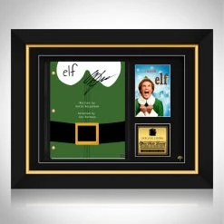 RARE-T Limited Edition Frames Elf Movie Script Limited Signature Edition Studio Licensed Custom Frame
