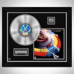 RARE-T ELO Out Of The Blue Platinum LP Limited Signature Edition Studio Licensed Custom Frame Limited Edition Frames