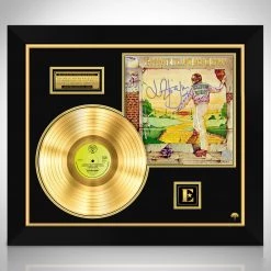 Rare-T Elton John Goodbye Yellow Brick Road Gold LP Limited Signature Edition Licensed Custom Frame
