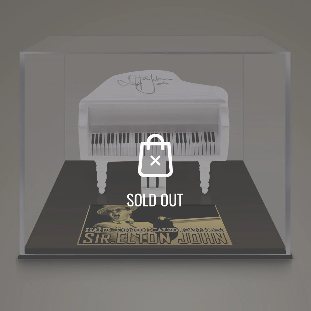APW Elton John - Hand-Signed Mini Piano By Elton John Museum Display 1 APW Elton John - Hand-Signed Mini Piano By Elton John Museum Display