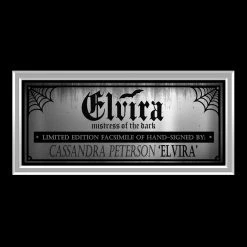 RARE-T Limited Edition Frames Elvira Mistress Of The Dark Photo Limited Signature Edition Studio Licensed Custom Frame