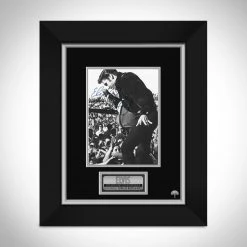 RARE-T Elvis Presley Live Photo Limited Signature Edition Studio Licensed Custom Frame