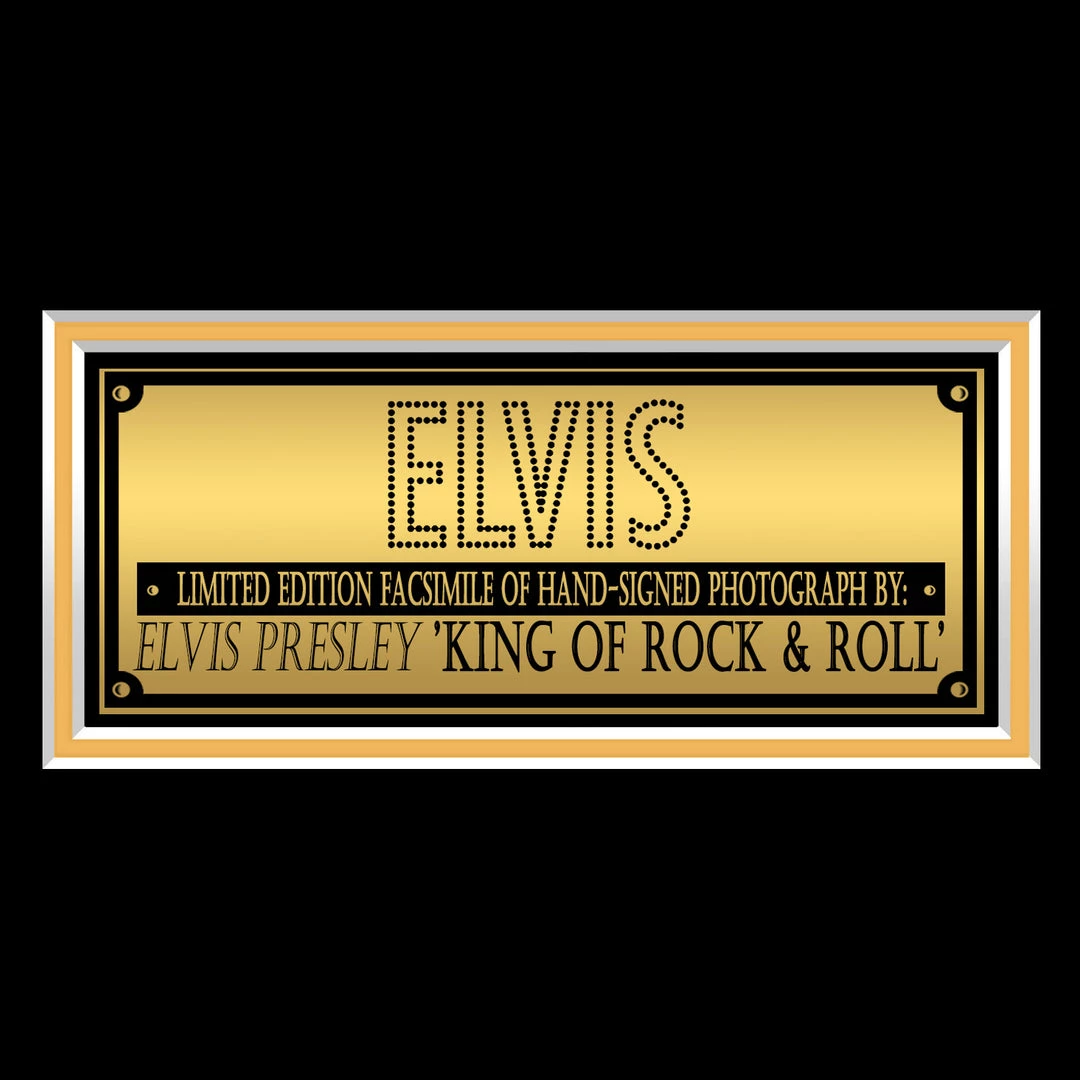 RARE-T Limited Edition Frames Elvis Presley Photo Limited Signature Edition Studio Licensed Custom Frame 2 RARE-T Limited Edition Frames Elvis Presley Photo Limited Signature Edition Studio Licensed Custom Frame